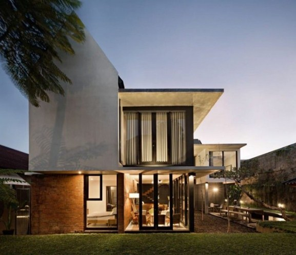 Contoh Gambar Desain Rumah Konstruksi Baja