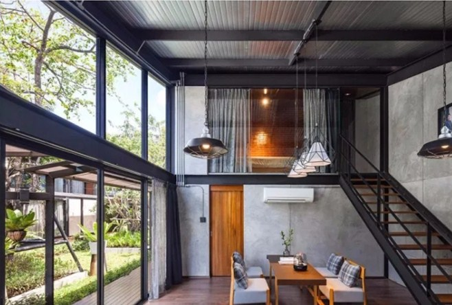 Desain Rumah Konstruksi Baja Baru