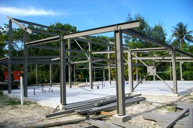 Desain Rumah Konstruksi Baja