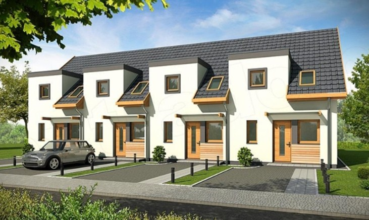 Desain rumah kontrakan 2 lantai