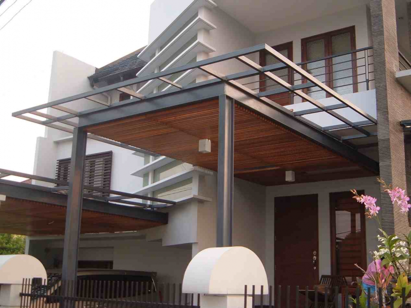 Atap Teras Rumah Bahan Spandek