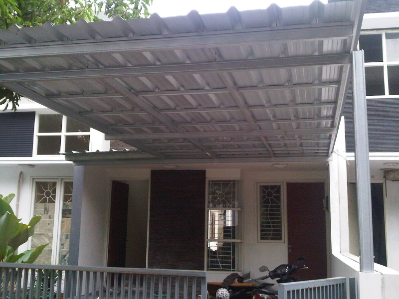 Desain rumah atap spandek