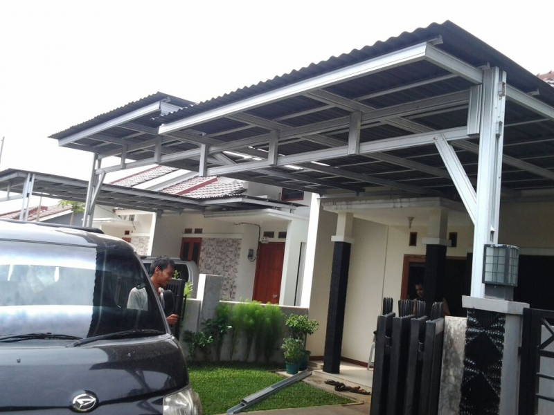 Foto atap spandek minimalis