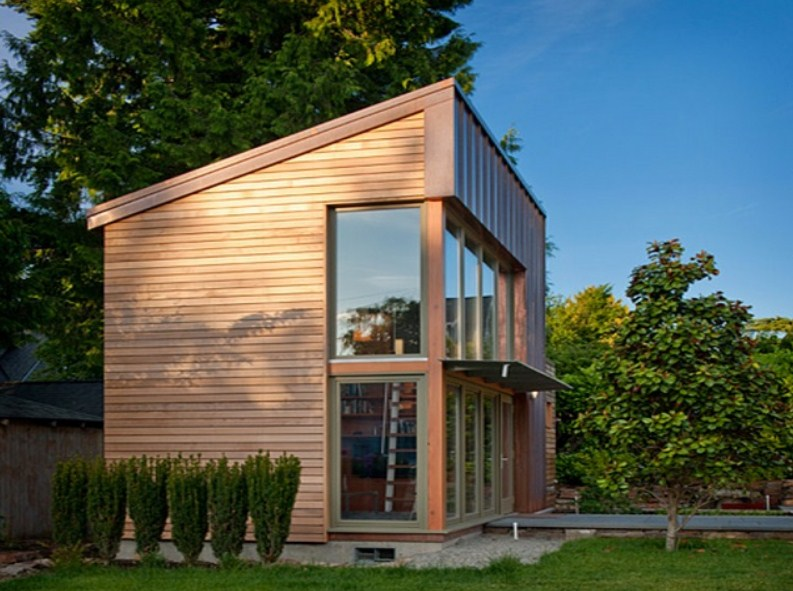 Gambar Desain Rumah Kayu Minimalis Type 36