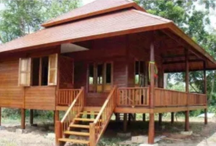 Model rumah panggung minimalis