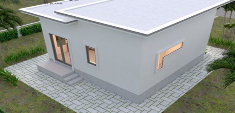 Desain Rumah Kecil Gambar