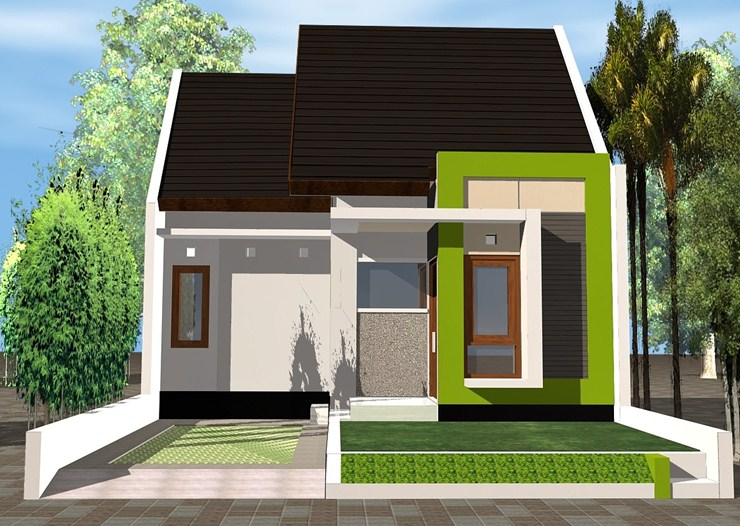 Desain rumah kecil minimalis di desa