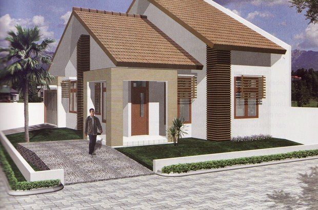 Desain rumah kecil minimalis sederhana