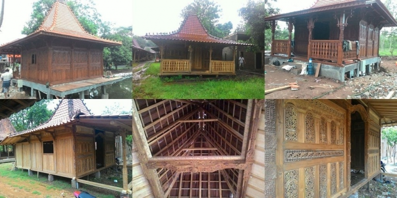 Contoh Desain Rumah Kayu Mungil