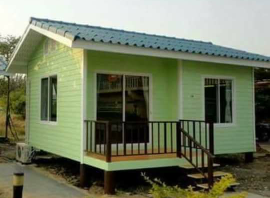 Konsep Desain Rumah Kayu Mungil