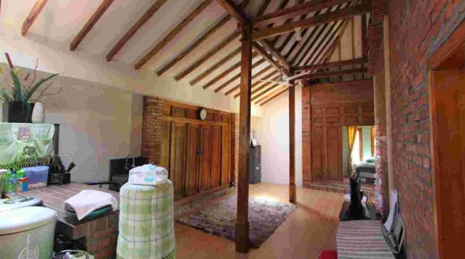 Contoh desain interior minimalis rumah jawa limasan