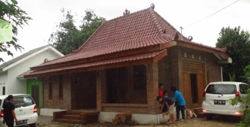 rumah desain limasan di kampung