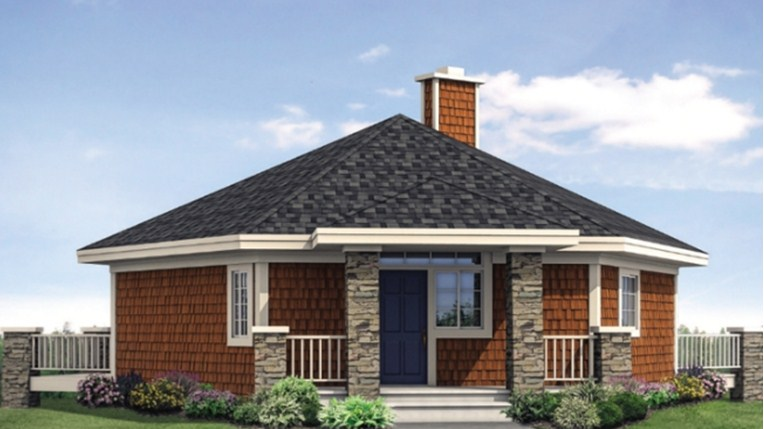 Desain Rumah Type Pyramid