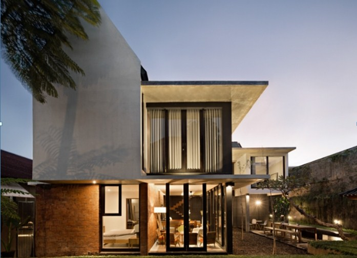 Contoh Gambar Desain Rumah Masa Kini