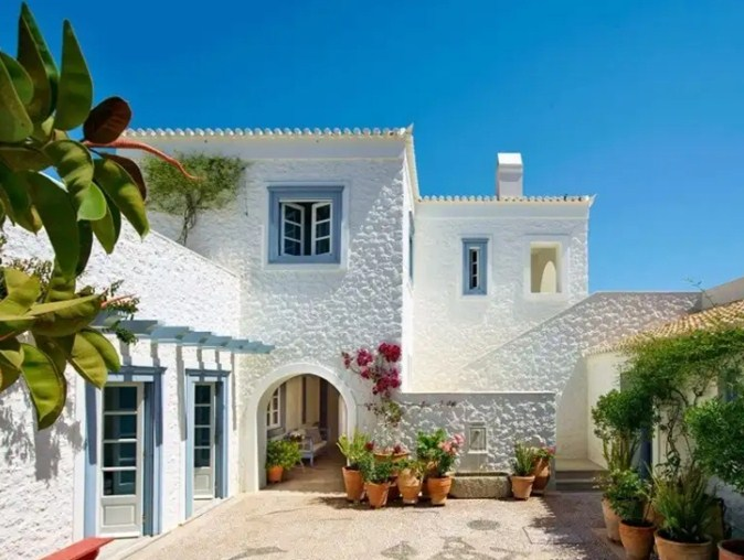 Desain Rumah Mediterania Gaya Yunani