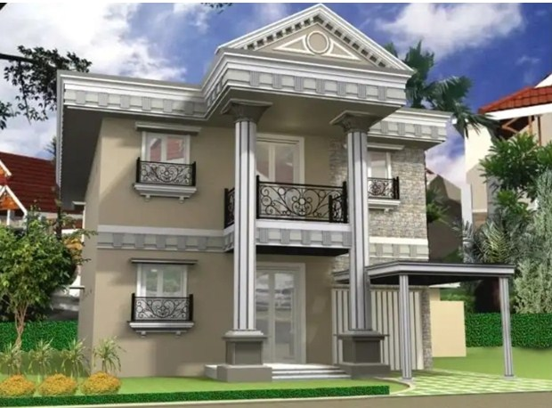 Gambar Desain Rumah Mediterania