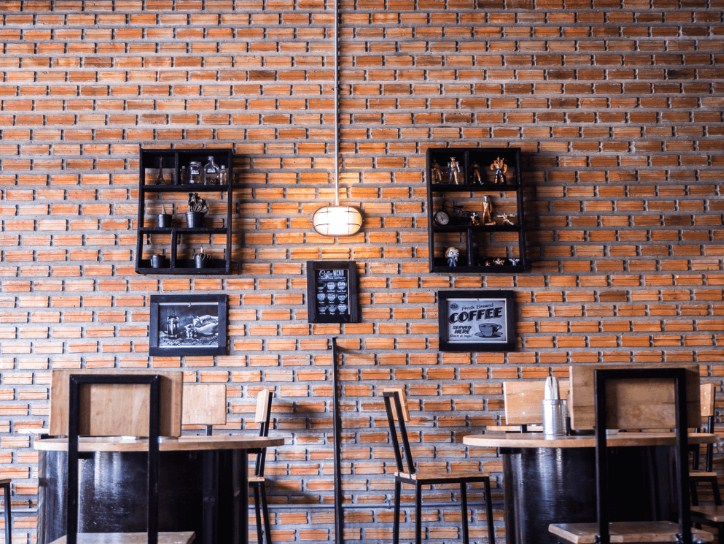 Dekorasi Dinding Cafe Unik