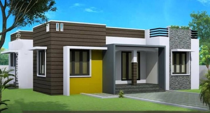 Desain Rumah Mewah 1 Lantai Contoh