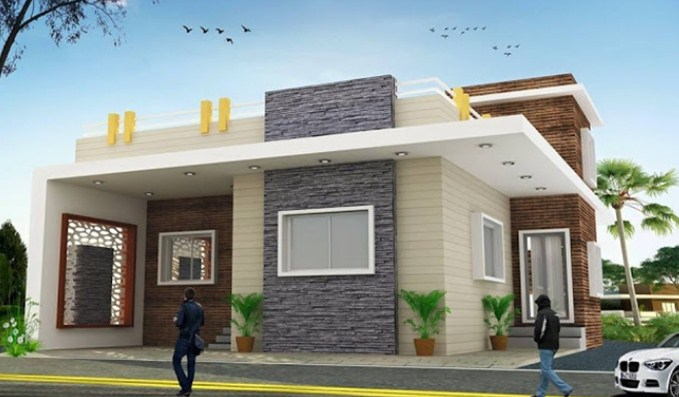 Desain Rumah Mewah 1 Lantai Foto