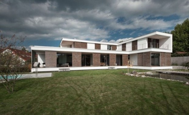 Contoh Desain Rumah Leter l 3 Kamar