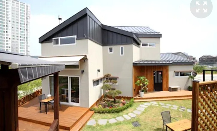 Desain Rumah Leter L 3 Kamar Gaya Modern