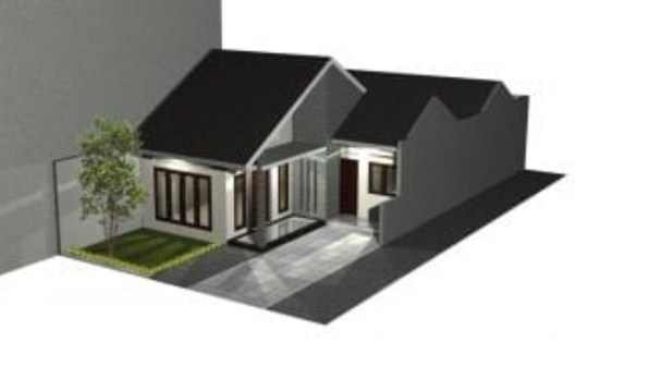 Foto Desain leter L 2 Kamar