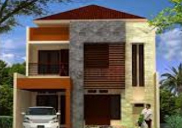 Contoh Gambar Desain Rumah Lantai 2 Minimalis