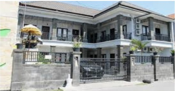 Contoh Gambar Desain Rumah Kost 2 Lantai