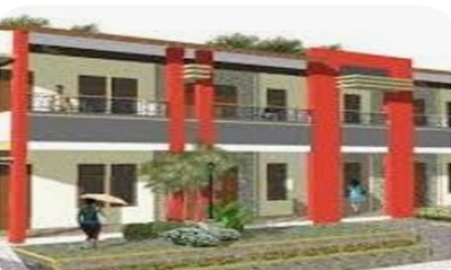 Desain Rumah Kost 2 Lantai Dengan Taman