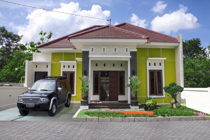 Desain Rumah Mewah 1 Lantai Keren