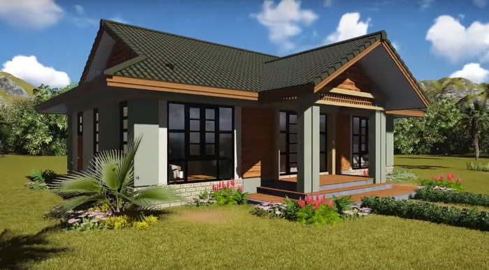 Desain Rumah Mewah 1 Lantai Minimalis Terbaru