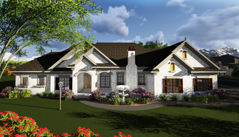 Desain Rumah Mewah Eropa Renovasi