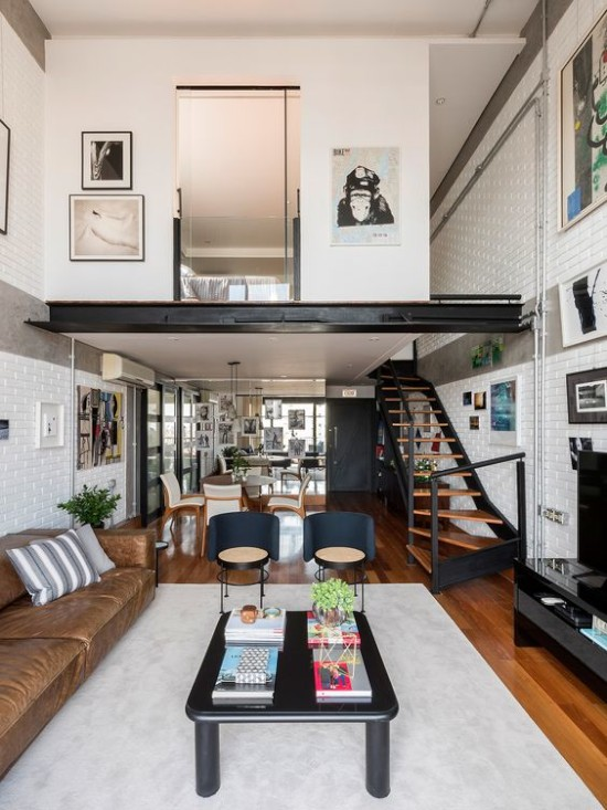 Desain Rumah Mezzanine Baru