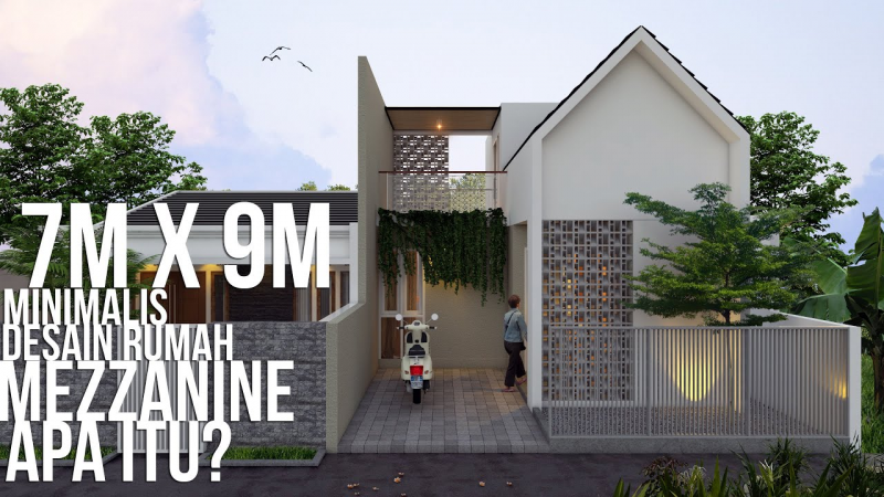 Desain Rumah Mezzanine Gambar