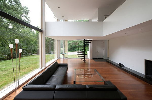 Desain Rumah Mezzanine Modern Minimalis