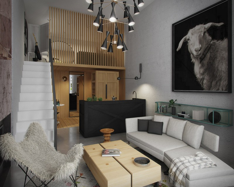 Desain Rumah Mezzanine Yang Simple