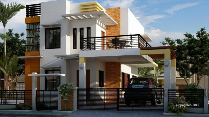 Desain Rumah Mewah Minimalis Modern 2 Lantai Terbaik