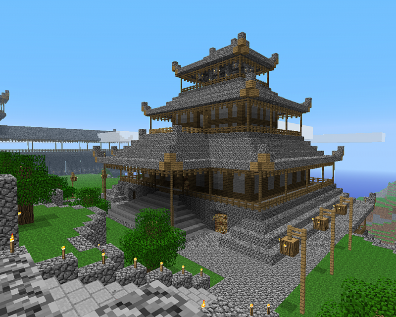 Contoh Desain Rumah Minecraft