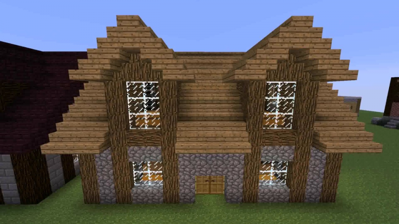 Desain Rumah Minecraft Kekinian