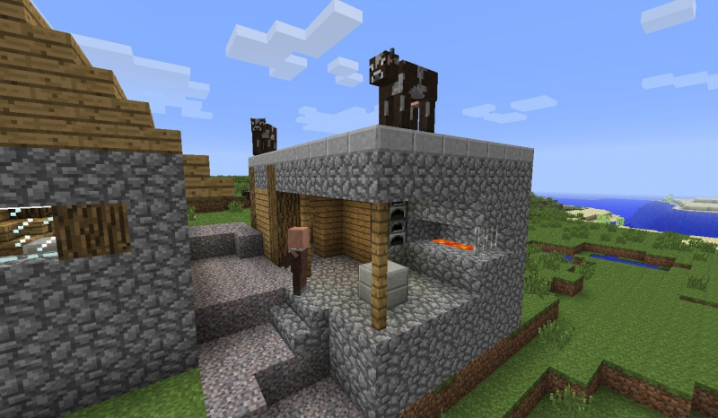 Desain Rumah Minecraft Keren