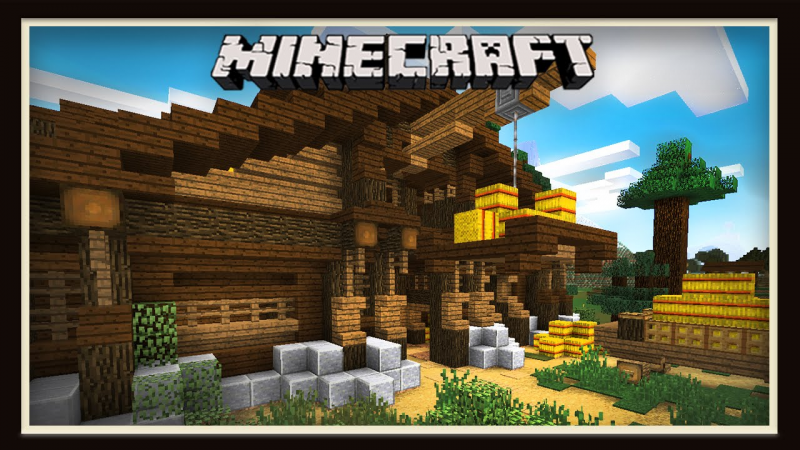 Desain Rumah Minecraft Modern Minimalis