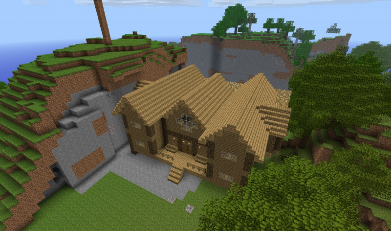 Konsep Desain Rumah Minecraft