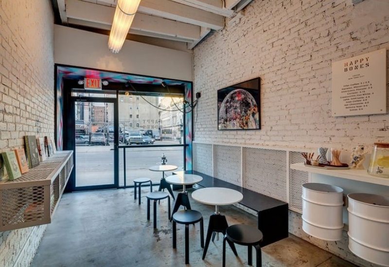 Contoh Mendekorasi Dinding Cafe