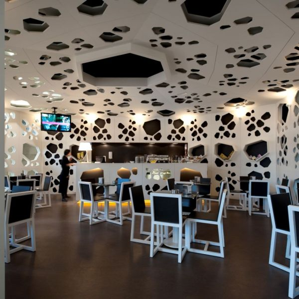 Desain Cafe Dinding Unik