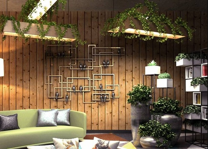 Mendekorasi Dinding Cafe