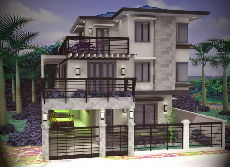 Desain Rumah Lantai 3 Klasik