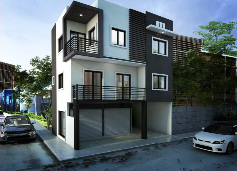 Desain Rumah Minimalis 3 Lantai Minimalis Modern