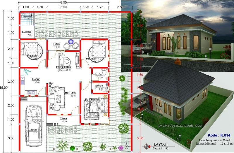 Desain Rumah Minimalis Biasa