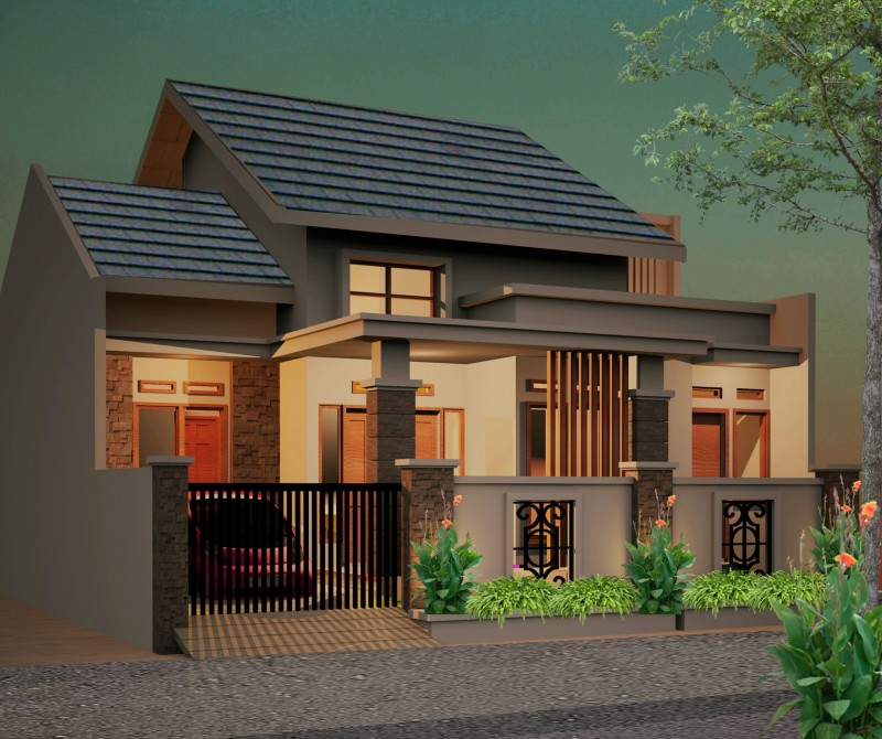 Desain Rumah Minimalis 1 Lantai Baru
