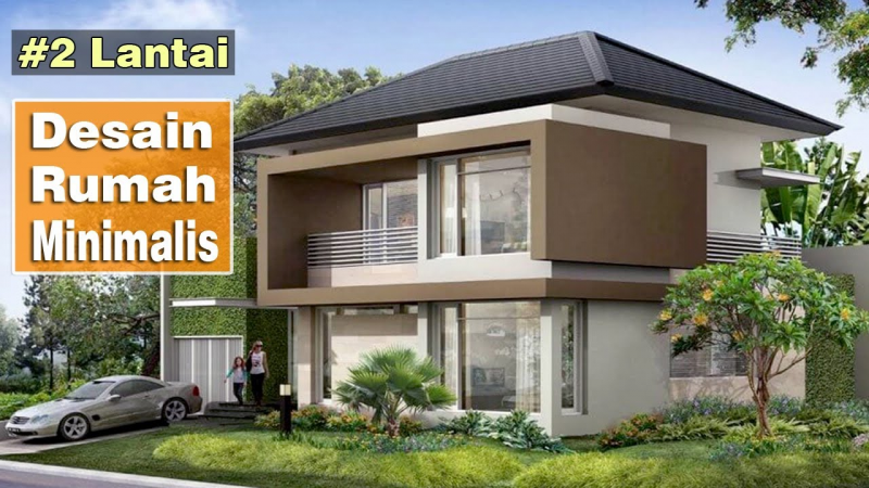 Desain Rumah Minimalis Modern 2 Lantai Minimalis Terbaru
